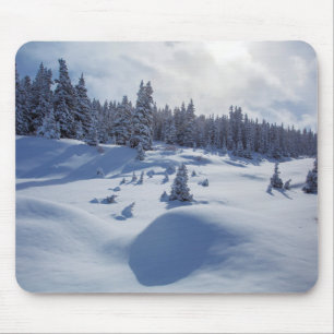 Snowy-Landschaft Mousepad