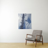 Snowy-Landschaft Wandteppich (Beispiel)