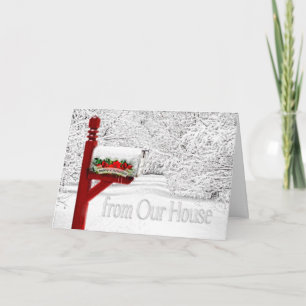 Snowy Mailbox Von unserem zu Hause Weihnachten