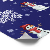 Snowy-Männer Poster (Ecke)