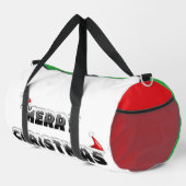 SNOWY MERRY CHRISTMAS DUFFLE BAG (Rechte Ecke)