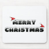 SNOWY MERRY CHRISTMAS MOUSEPAD (Vorne)