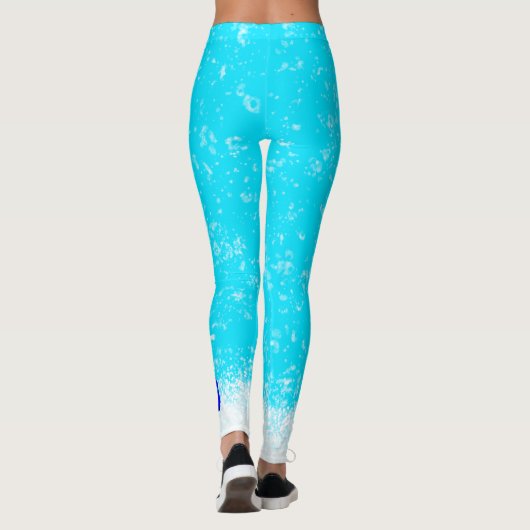 Snowy Moose - Leggings (Rückseite)