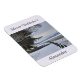 Snowy Morning flexibel Magnet (Rechte Seite)
