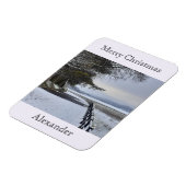 Snowy Morning flexibel Magnet (Linke Seite)