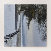 Snowy Morning Jigsaw Puzzle (Horizontal)