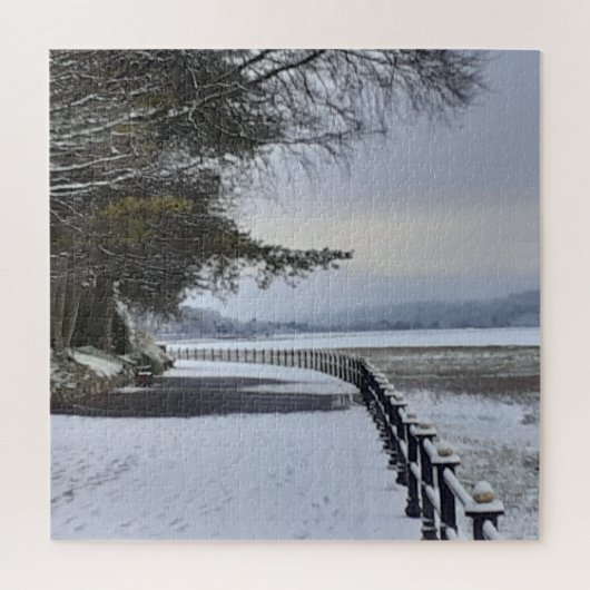 Snowy Morning Jigsaw Puzzle (Vertikal)