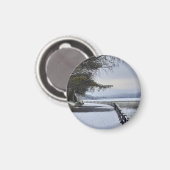 Snowy Morning Magnet (Vorderseite/Rückseite)