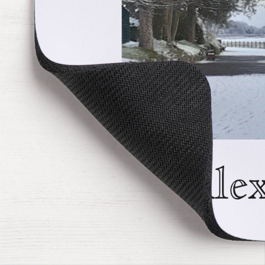 Snowy Morning Mousepad (Ecke)