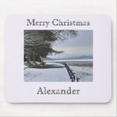 Snowy Morning Mousepad (Vorne)