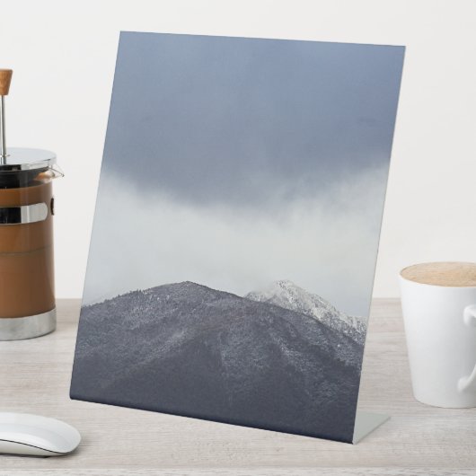 Snowy Mount Bogong Sockelschild (In Situ)