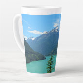 Snowy Mountain - Blick auf den See Milchtasse (Linke Ecke)