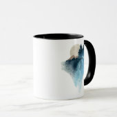 Snowy Mountain Landscape Tasse (VorderseiteRechts)
