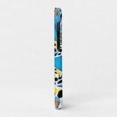 Snowy Mountain Leopard Stance Design Case-Mate iPhone Hülle (Hinten/Links)