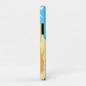 Snowy Mountain Leopard Stance Design Case-Mate iPhone Hülle (Hinten/Rechts)