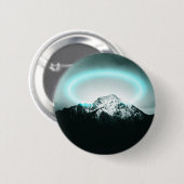 Snowy mountain mysterious blue neon light button (Vorne & Hinten)