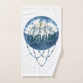 Snowy Mountain Pine Naturerlebnis im Freien Badhandtuch Set (Handtuch)