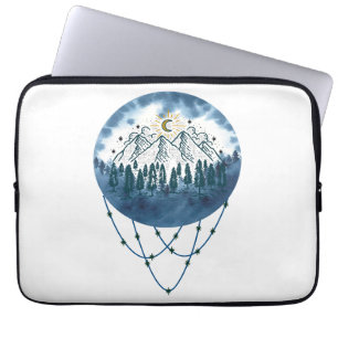 Snowy Mountain Pine Naturerlebnis im Freien Laptopschutzhülle