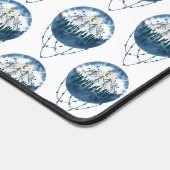 Snowy Mountain Pine Naturerlebnis im Freien Schreibtischunterlage (Ecke)