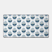 Snowy Mountain Pine Naturerlebnis im Freien Schreibtischunterlage (Vorderseite)