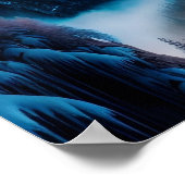 Snowy Mountain Poster (Ecke)