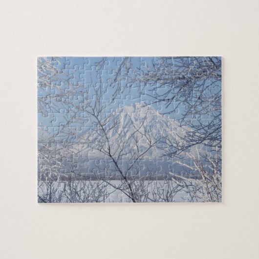 Snowy Mountain Puzzle (Horizontal)