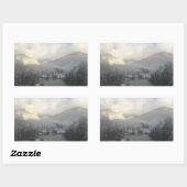 Snowy Mountain Sticker (Blatt)