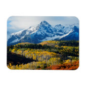 Snowy Mountain & Trees Magnet (Horizontal)