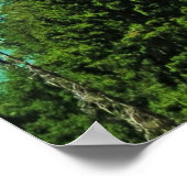 Snowy Mountain Turquoise Lake in Washington Poster (Ecke)