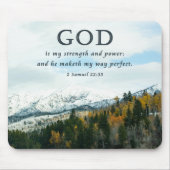 Snowy Mountains Christain Mousepad (Vorne)