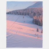 Snowy Mountains Fleecedecke (Vorderseite)