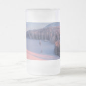 Snowy Mountains Mattglas Bierglas (Mittel)