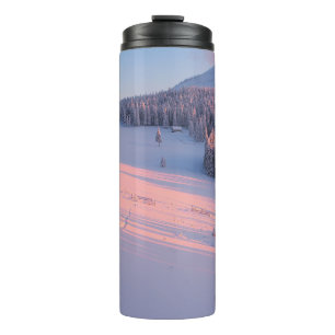 Snowy Mountains Thermosbecher