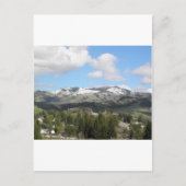 Snowy Mt. Diablo Postkarte (Vorderseite)