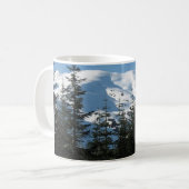 Snowy Mt St. Helens von seiner Basis Kaffeetasse (Vorderseite Links)