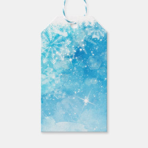 Snowy Night Geschenkanhänger