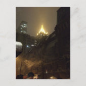 Snowy Night Postkarte (Vorderseite)