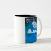 Snowy Night Zweifarbige Tasse (VorderseiteRechts)