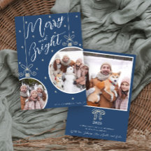 Snowy Ornament Christmas Card