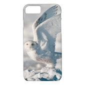 Snowy Owl abheben Case-Mate iPhone Hülle (Rückseite)