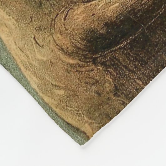 Snowy Owl Audubon Bird Artwork Fleecedecke (Ecke)