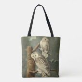 Snowy Owl Audubon Bird Artwork Tasche (Rückseite)
