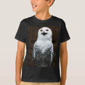 Snowy Owl bccna T-Shirt (Vorderseite)