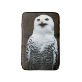 Snowy Owl bmm Badematte (Vorderseite Vertikal)