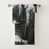 Snowy Owl btcnm Badhandtuch Set (Insitu)