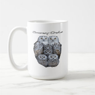 Snowy Owl Coffee Tasse