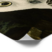 Snowy Owl (Detail) Audubon Fine Birds America Poster (Ecke)