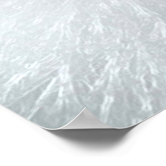 SNOWY OWL EYES POSTER (Ecke)