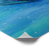 Snowy Owl Fairy Poster (Ecke)