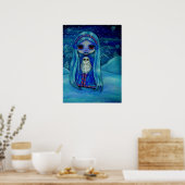 Snowy Owl Fairy Poster (Küche)